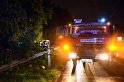 Sturm Radfahrer vom Baum erschlagen Koeln Flittard Duesseldorferstr P12